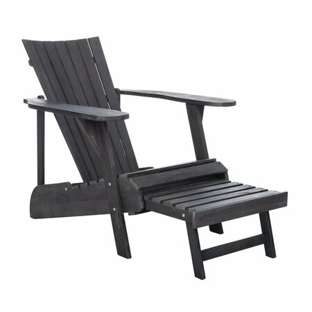 SAFAVIEH Merlin Adirondack Chair, Ash Grey PAT6760C